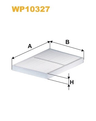 WIX FILTERS WP10327 EAN: 5904608103277.