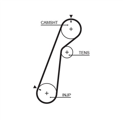 GATES 5478XS Číslo výrobce: 859715478. EAN: 5412571025125.