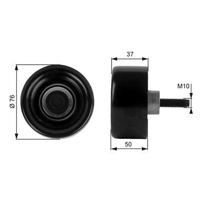 GATES T36186 Číslo výrobce: 7803-21286. EAN: 5414465649776.