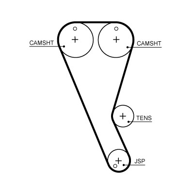 GATES T363HOB Číslo výrobce: 859715702. EAN: 5400608388541.