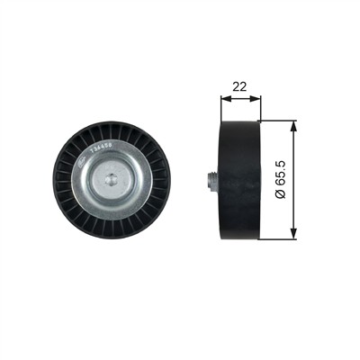 GATES T36458 Číslo výrobce: 7803-21558. EAN: 5414465284809.