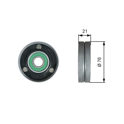 GATES T36730 Číslo výrobce: 7803-21730. EAN: 5414465694370.