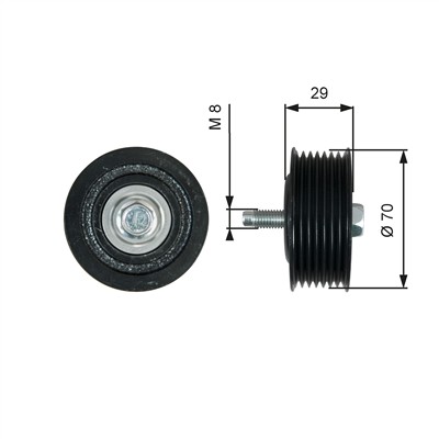 GATES T36773 Číslo výrobce: 7803-21773. EAN: 5414465291739.