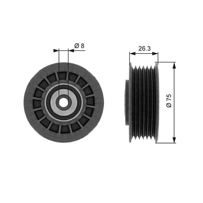 GATES T38092 Číslo výrobce: 7803-21092. EAN: 5414465233302.