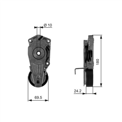 GATES T38405 Číslo výrobce: 7808-21305. EAN: 5414465662058.