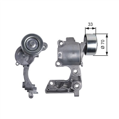 GATES T38411 Číslo výrobce: 7808-21311. EAN: 5414465825651.