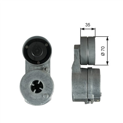 GATES T38723 Číslo výrobce: 7808-26123. EAN: 5414465055072.