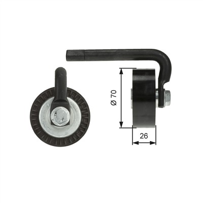 GATES T39012 Číslo výrobce: 7808-21412. EAN: 5414465933035.