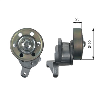 GATES T39154 Číslo výrobce: 7808-21554. EAN: 5414465036798.