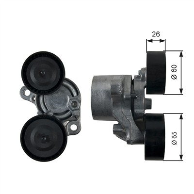 GATES T39199 Číslo výrobce: 7808-21599. EAN: 5414465067570.