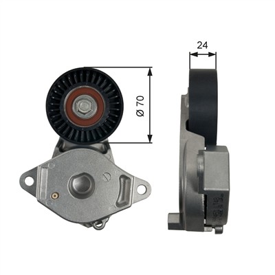 GATES T39246 Číslo výrobce: 7808-21646. EAN: 5414465120893.