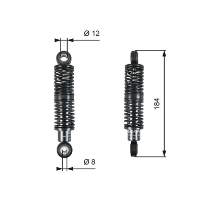 GATES T39265 Číslo výrobce: 7808-21665. EAN: 5414465164163.