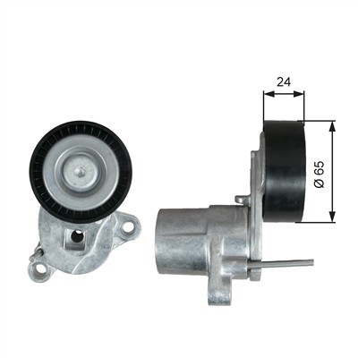 GATES T39295 Číslo výrobce: 7808-21695. EAN: 5414465390104.