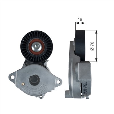 GATES T39355 Číslo výrobce: 7808-21755. EAN: 5414465833502.