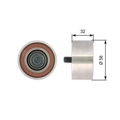 GATES T42141 Číslo výrobce: 7786-21459. EAN: 5414465690013.