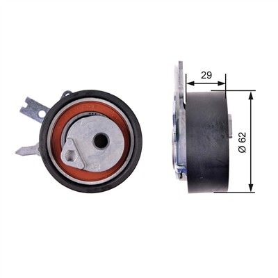 GATES T43218 Číslo výrobce: 7784-21160. EAN: 5414465068621.