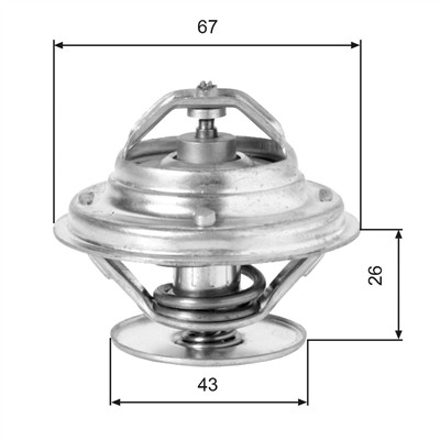 GATES TH05586G1 Číslo výrobce: 7412-10102. EAN: 5412571987836.