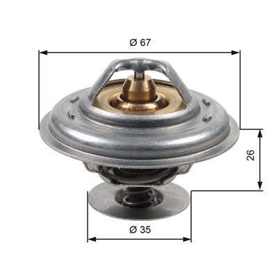 GATES TH13287G1 Číslo výrobce: 7412-10217. EAN: 5412571989113.
