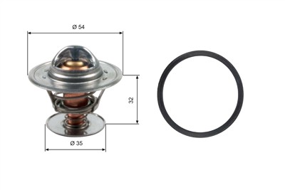 GATES TH13684G1 Číslo výrobce: 7412-10221. EAN: 5412571989151.