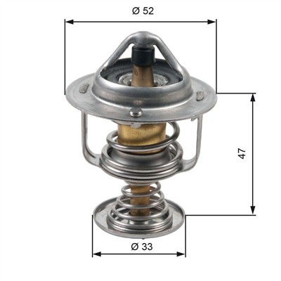 GATES TH30580G1 Číslo výrobce: 7412-10445. EAN: 5414465358432.