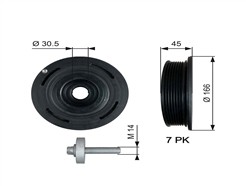 GATES TVD1054A DriveAlign™