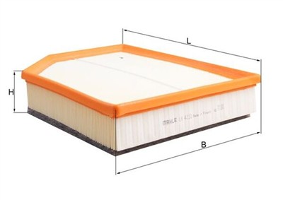 KNECHT LX 4233 Číslo výrobce: 72416070. EAN: 4009026962374.