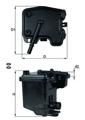 KNECHT KL 431D Číslo výrobce: 70561318. EAN: 4009026882894.