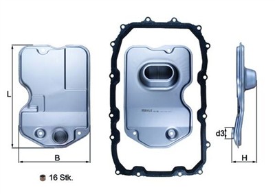 KNECHT HX 160KIT Číslo výrobce: 72440128. EAN: 4009026968970.