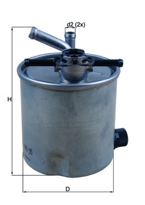 KNECHT KL 440/35 Číslo výrobce: 72444462. EAN: 4009026972106.