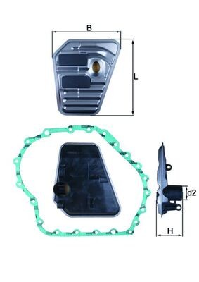 KNECHT HX 167D Číslo výrobce: 72440115. EAN: 4009026968918.