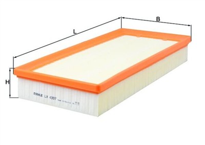 KNECHT LX 4397 Číslo výrobce: 72445921. EAN: 4009026972458.