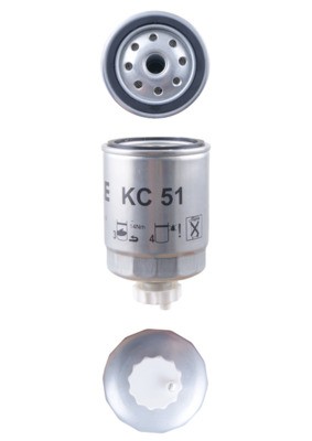 KNECHT KC 51 Číslo výrobce: 77451586. EAN: 4009026000403.