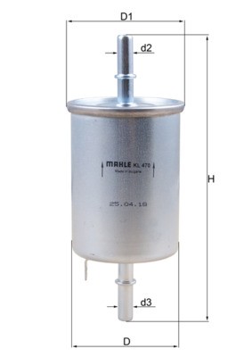 KNECHT KL 470 Číslo výrobce: 76832505. EAN: 4009026507339.