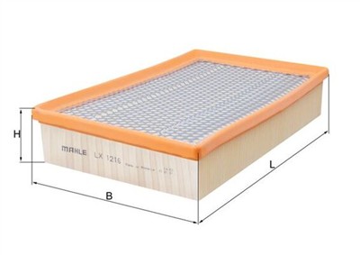 KNECHT LX 1216 Číslo výrobce: 76625446. EAN: 4009026405451.