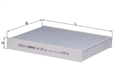 KNECHT LAK 345 Číslo výrobce: 72576593. EAN: 4009026510292.