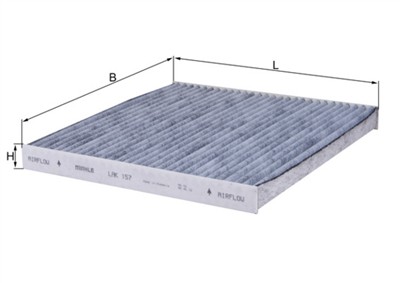 KNECHT LAK 157 Číslo výrobce: 70571763. EAN: 4009026885789.