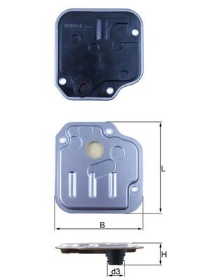KNECHT HX 244 Číslo výrobce: 72520505. EAN: 4057635186759.