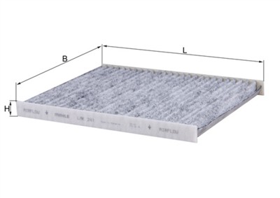 KNECHT LAK 241 Číslo výrobce: 70596321. EAN: 4009026923214.