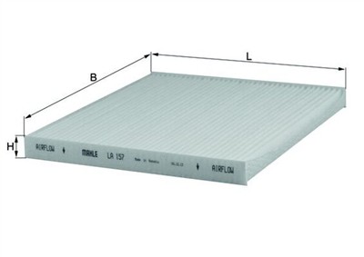 KNECHT LA 157 Číslo výrobce: 76418859. EAN: 4009026510360.