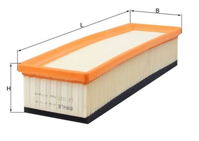 KNECHT LX 1287 Číslo výrobce: 76631683. EAN: 4009026406397.