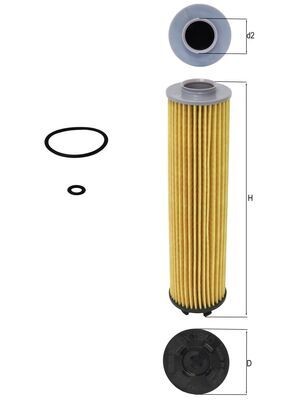 KNECHT OX 1340D Číslo výrobce: 72531837. EAN: 4057635205900.