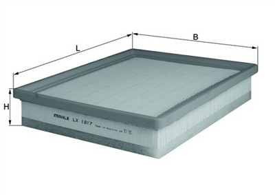 KNECHT LX 1817 Číslo výrobce: 70325947. EAN: 4009026508954.