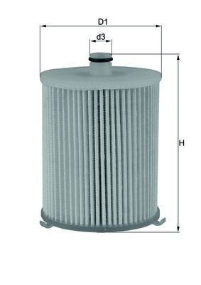 KNECHT KX 245/4D Číslo výrobce: 70567763. EAN: 4009026885185.