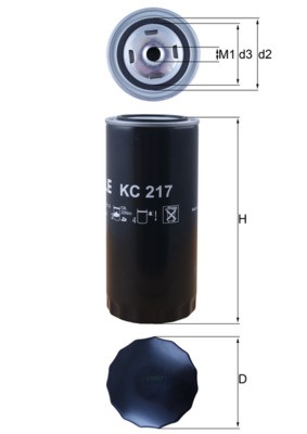 KNECHT KC 217 Číslo výrobce: 70323685. EAN: 4009026508473.