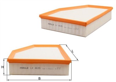 KNECHT LX 4635 Číslo výrobce: 72474588. EAN: 4057635007887.