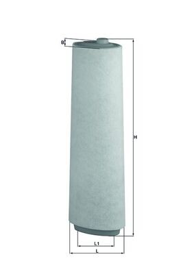 KNECHT LX 818 Číslo výrobce: 76664593. EAN: 4009026409695.
