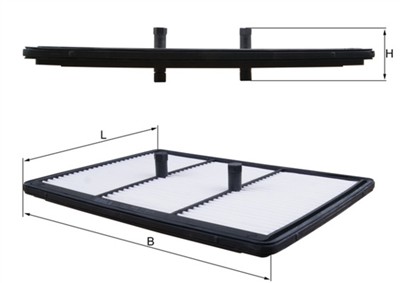 KNECHT LX 5364 Číslo výrobce: 72544033. EAN: 4057635216944.