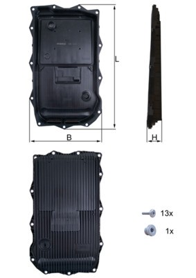 KNECHT HX 184KIT Číslo výrobce: 72546976. EAN: 4057635005784.