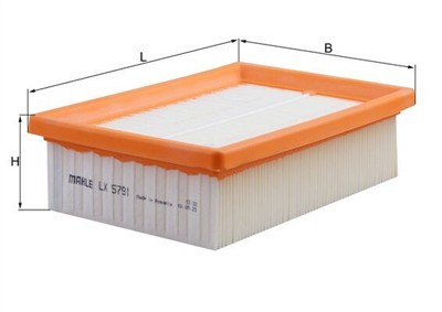 KNECHT LX 5791 Číslo výrobce: 72552384. EAN: 4057635220088.