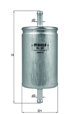 KNECHT KL 60 Číslo výrobce: 76557763. EAN: 4009026306437.